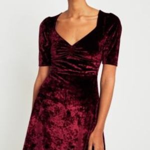Urban Outfitters Pins&Needles Velvet Dress